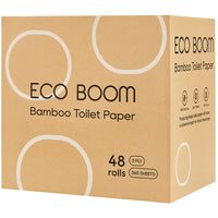 Eco Boom 100% Bamboo Toilet Paper - 48 Pack